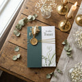 Trauereinladung "Beloved" | Set mit Wachssiegel und Trockenblume